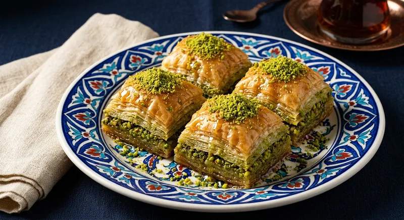 Baklava Pistache (4 pièces)