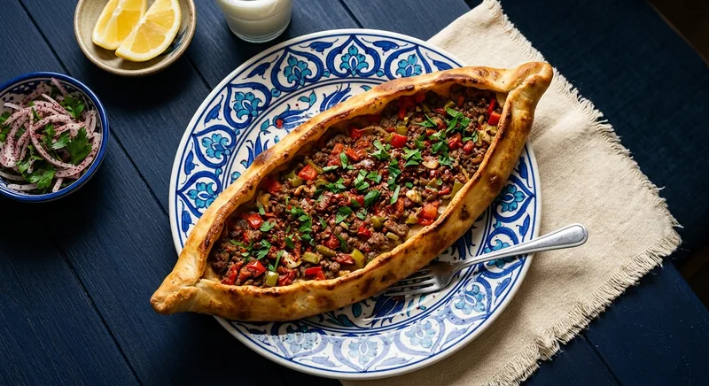 Pide à la Viande (Kıymalı)